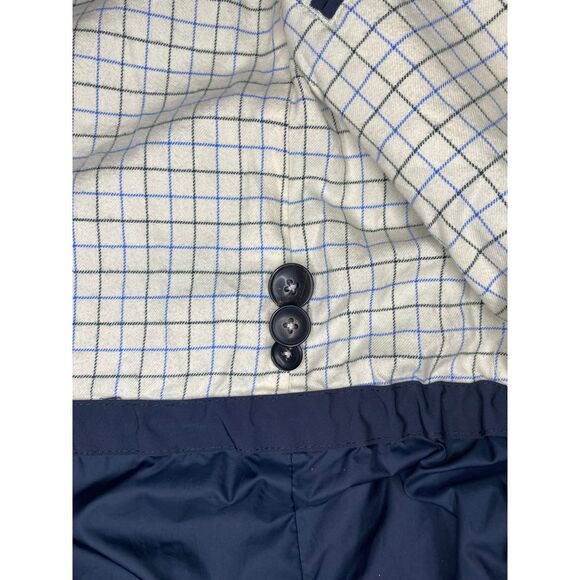 Polo Ralph Lauren Navy and Brown Windbreaker Jacket Size XL - Picture 13 of 16